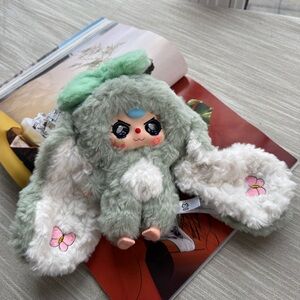 Baby three plush bunny